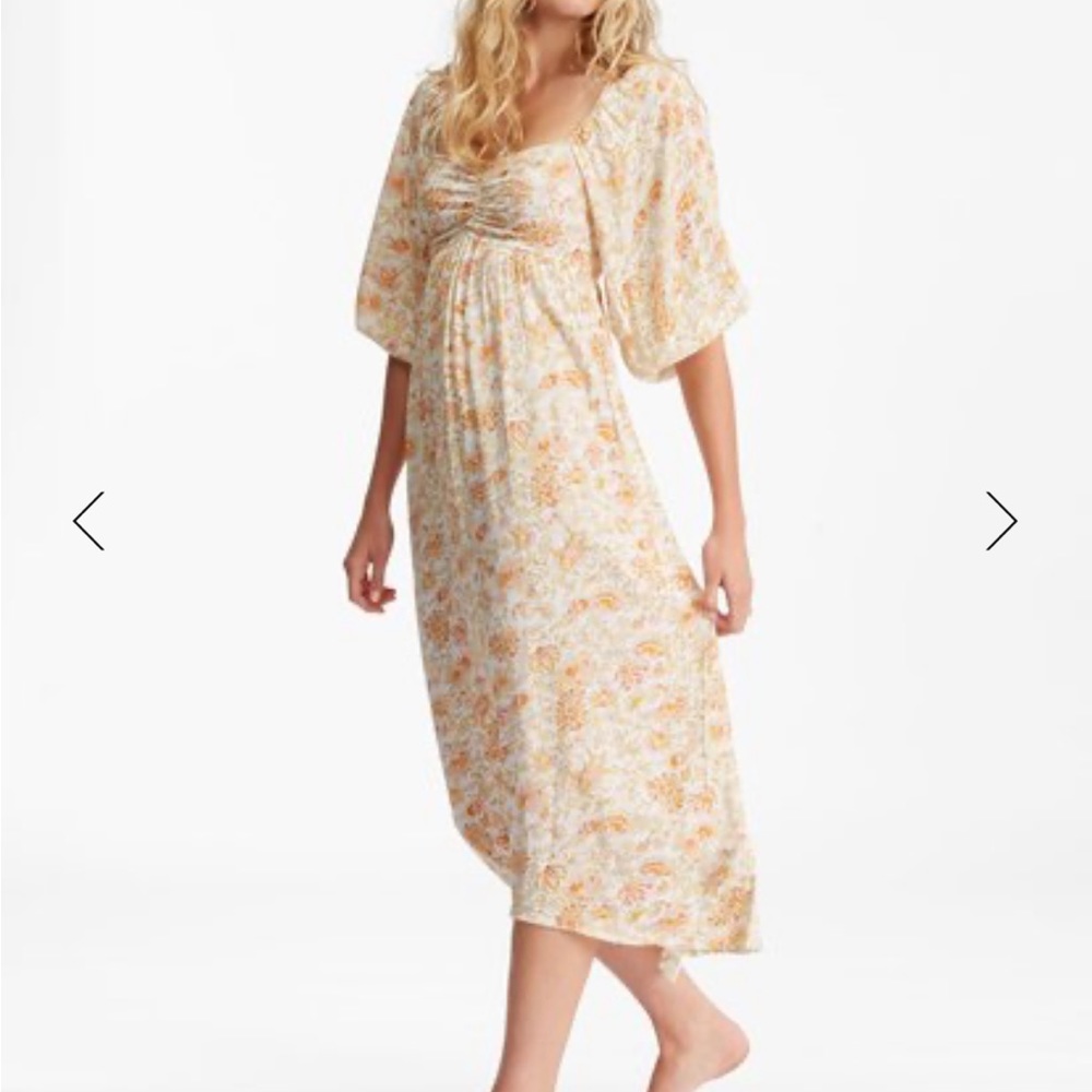 NWT Billabong Swept Away Midi Dress